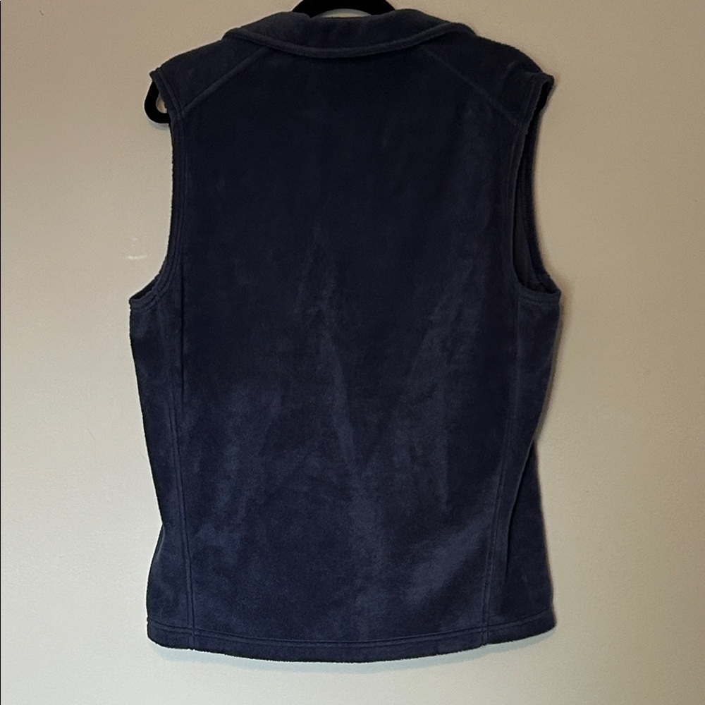 Columbia Navy Blue Fleece Vest - Picture 3 of 4